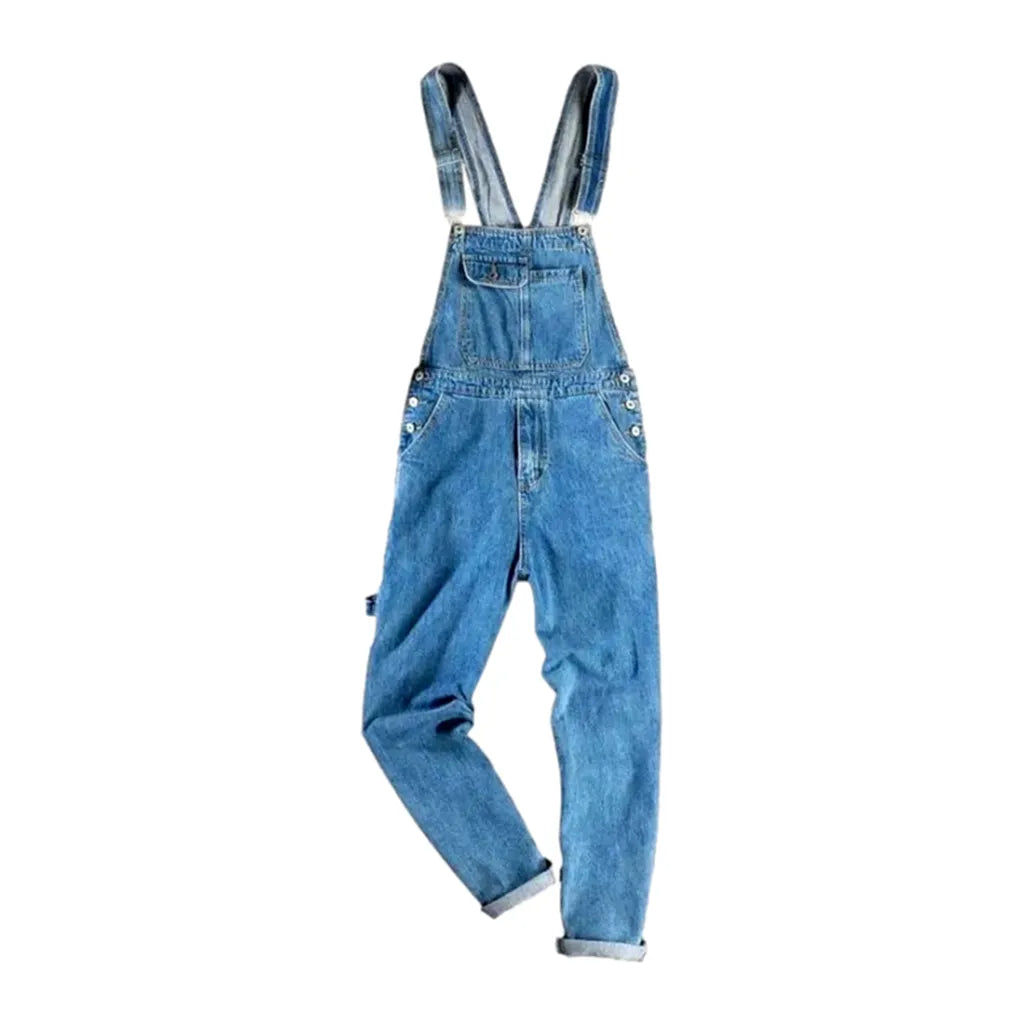 Denim jumper overall for ladies