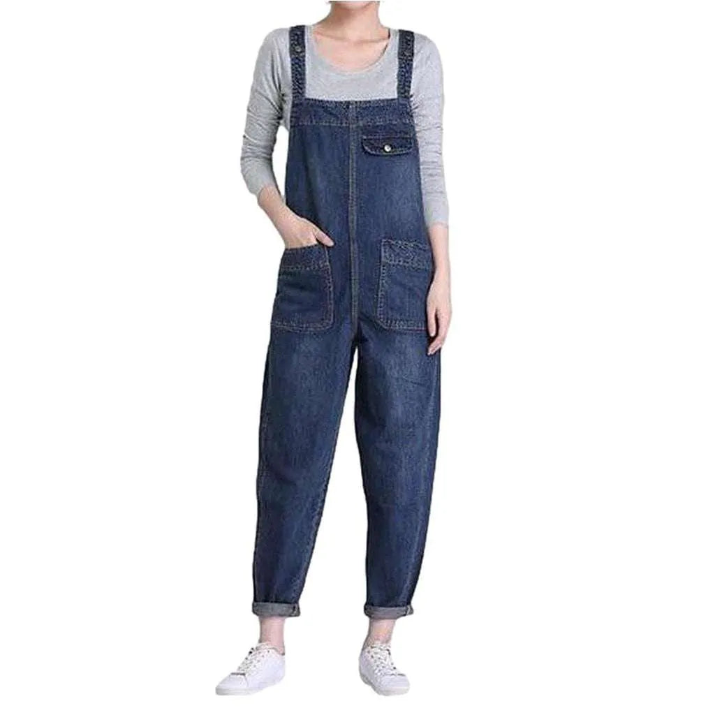 Denim overall for women