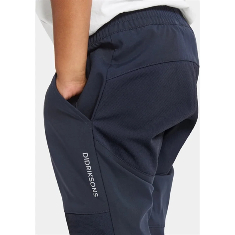 Didriksons Navy Blåbär Kids Pants