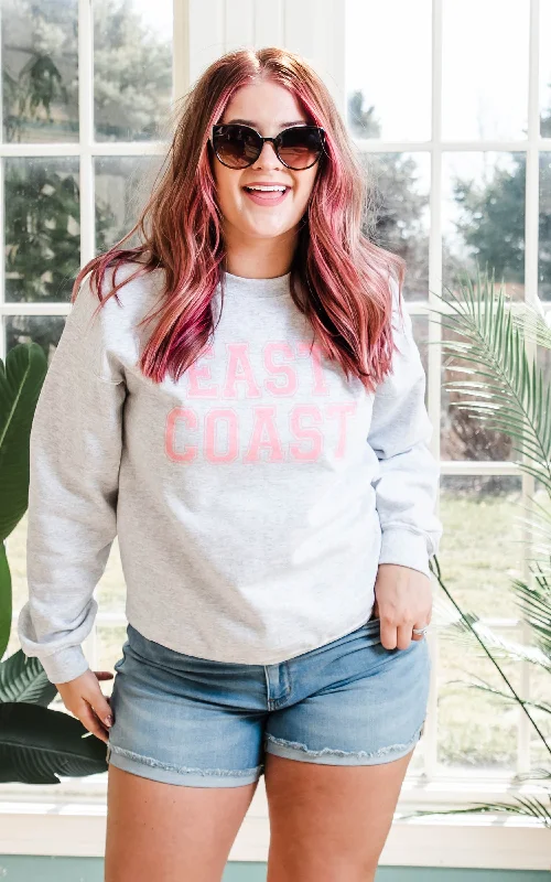 East Coast Sweatshirt - Heather Grey