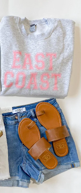 East Coast Sweatshirt - Heather Grey