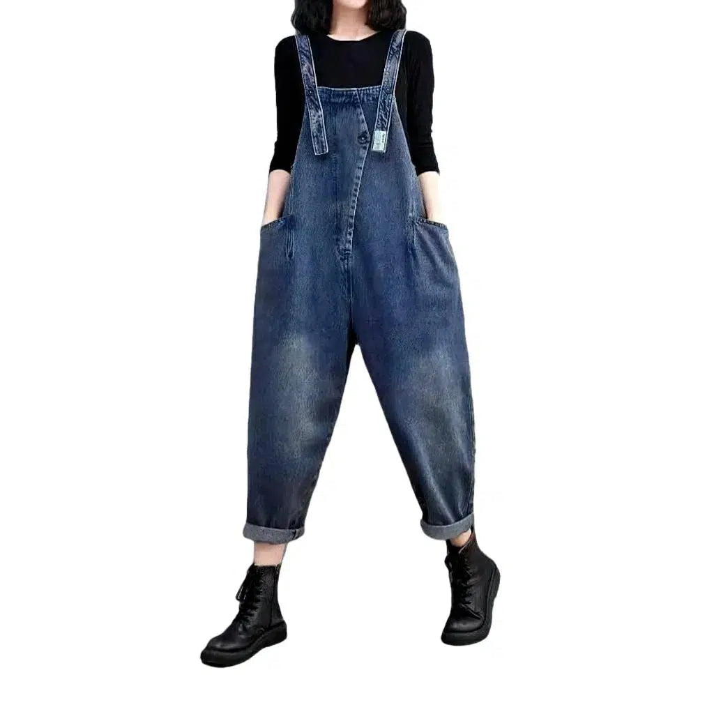 Jeans dungaree for women