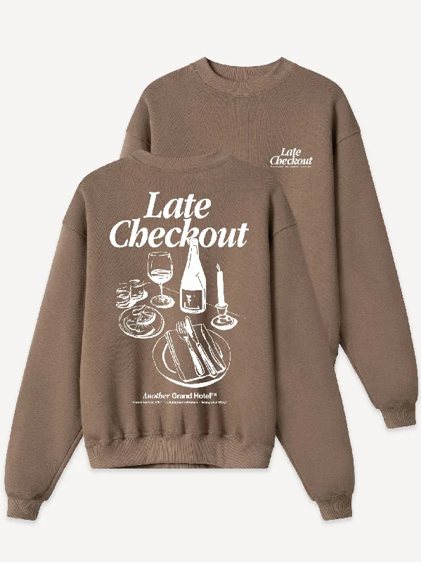 Late Checkout Unisex Oversized Sweatshirt