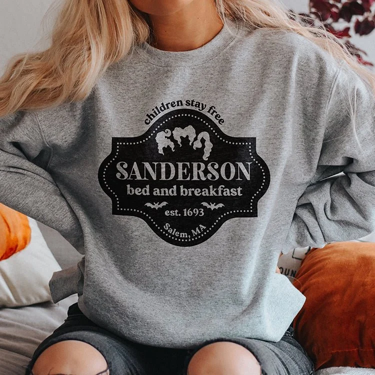 Sanderson Bed And Breakfast Crewneck Sweatshirt