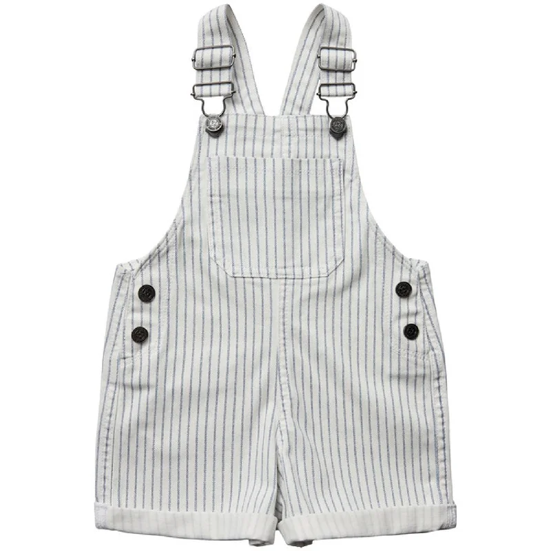 Sofie Schnoor Blue Striped Overalls