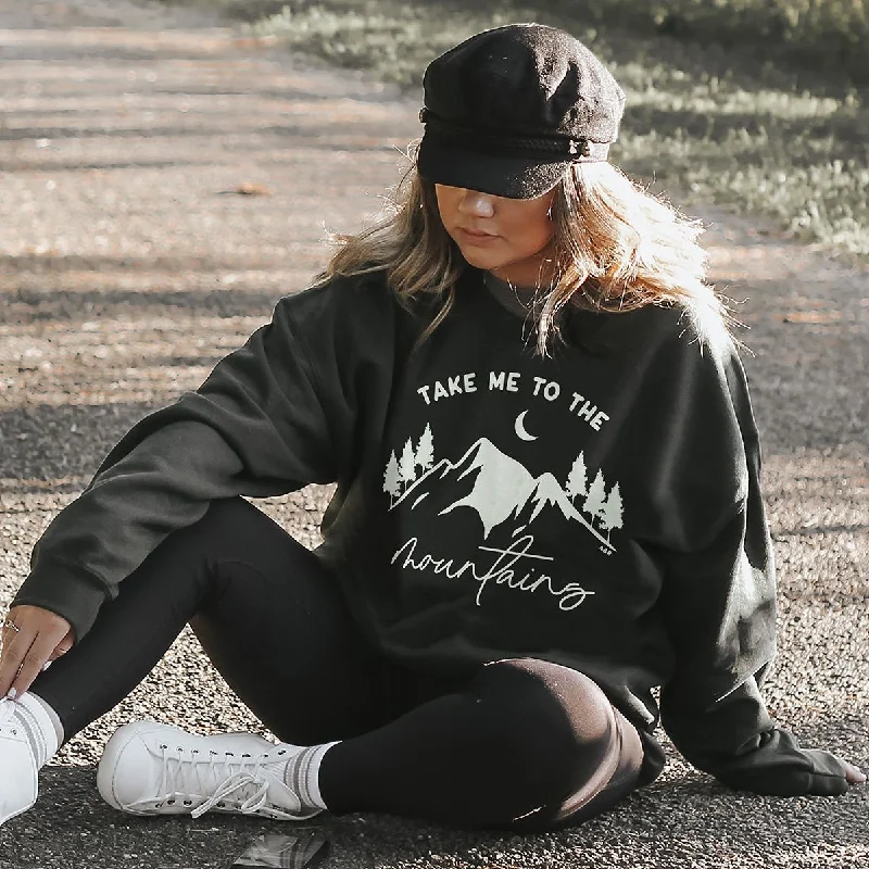 Take Me To The Mountains Crewneck Sweatshirt