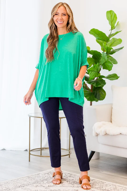 Tropical Breeze Top, Emerald