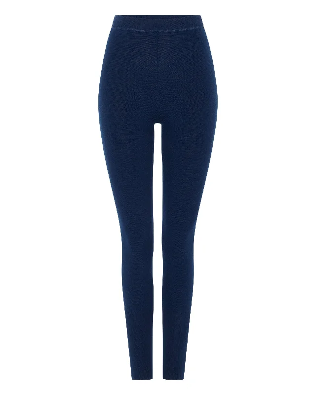 Women's Cashmere Leggings French Blue