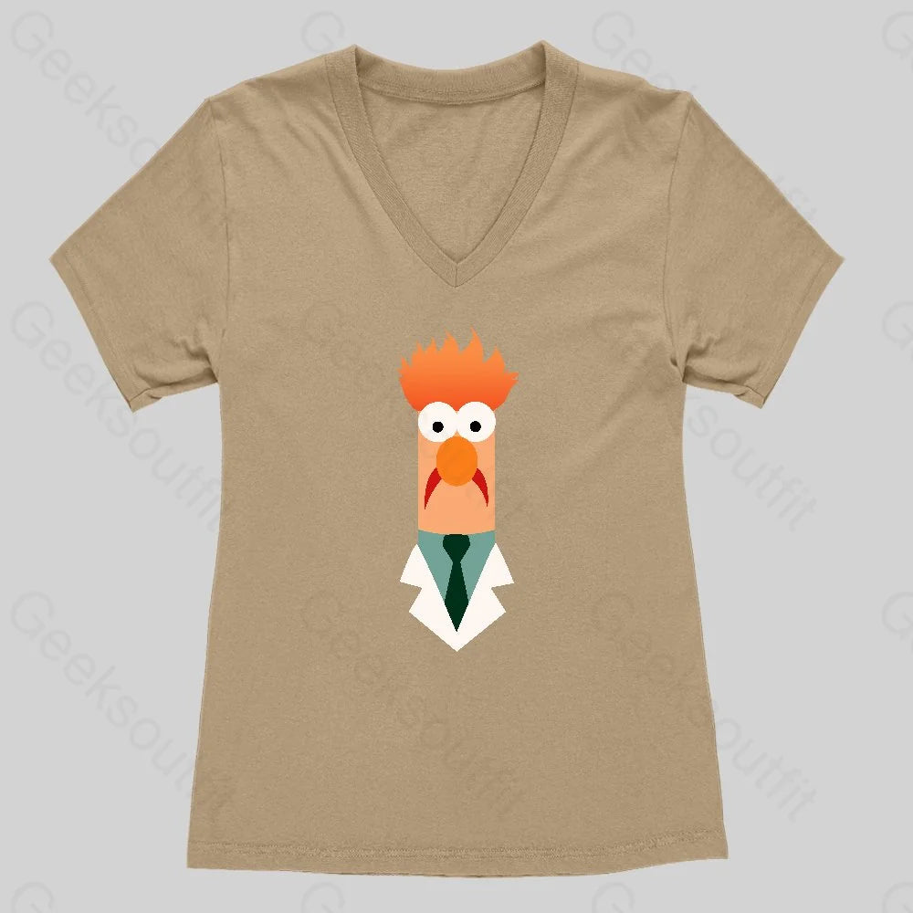 Beaker Women's V-Neck T-shirt