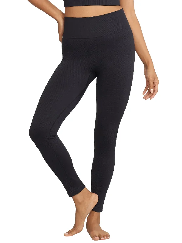 Body Up Women's Seamless Rib Leggings