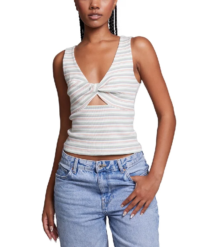 Chaser Stripe Ribbed Tank