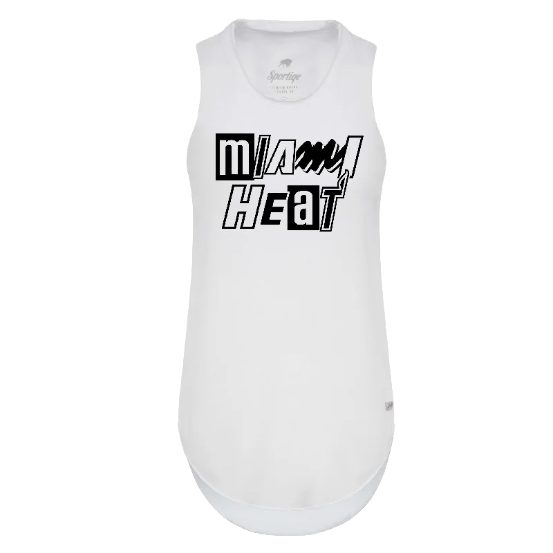 Sportiqe Miami HEAT Mashup Women's Tank