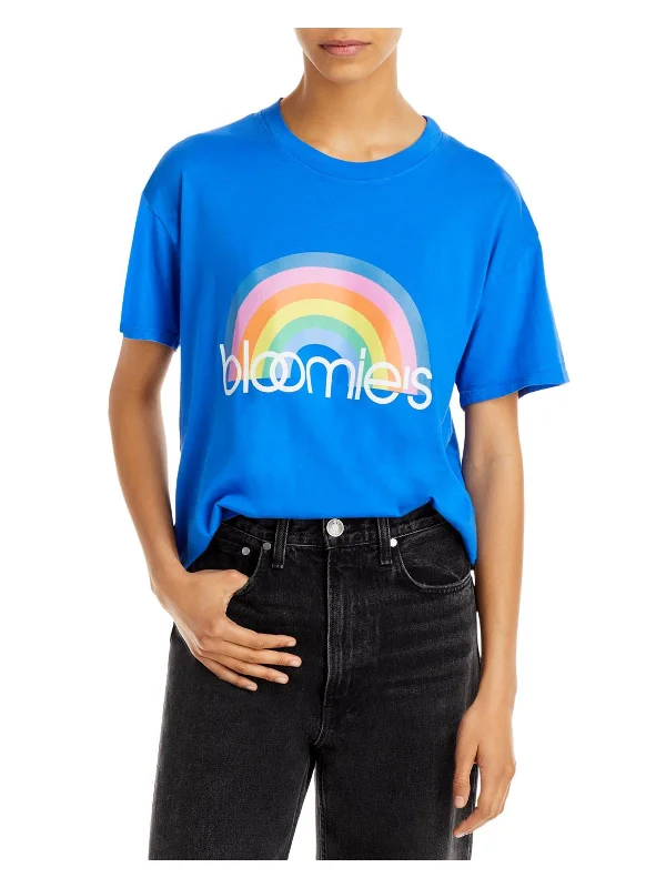 Rainbow Womens Graphic Cotton T-Shirt