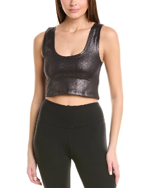 Terez TLC Sparkle Crop Top